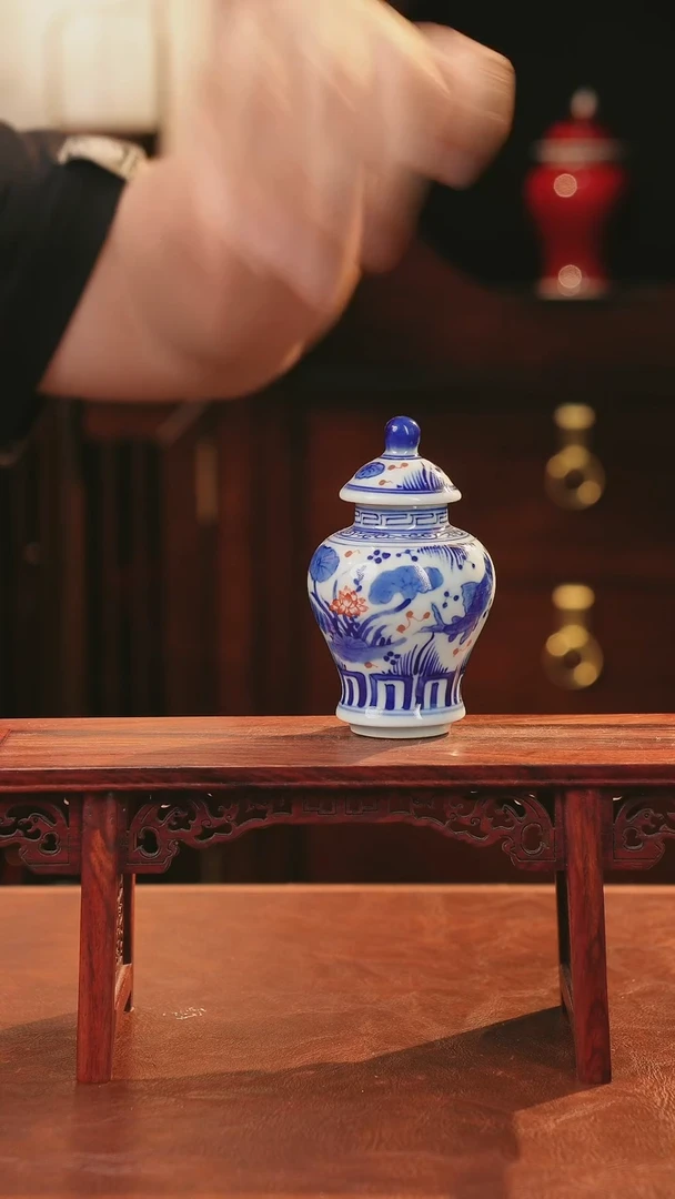 摆件景德镇手工高温陶瓷