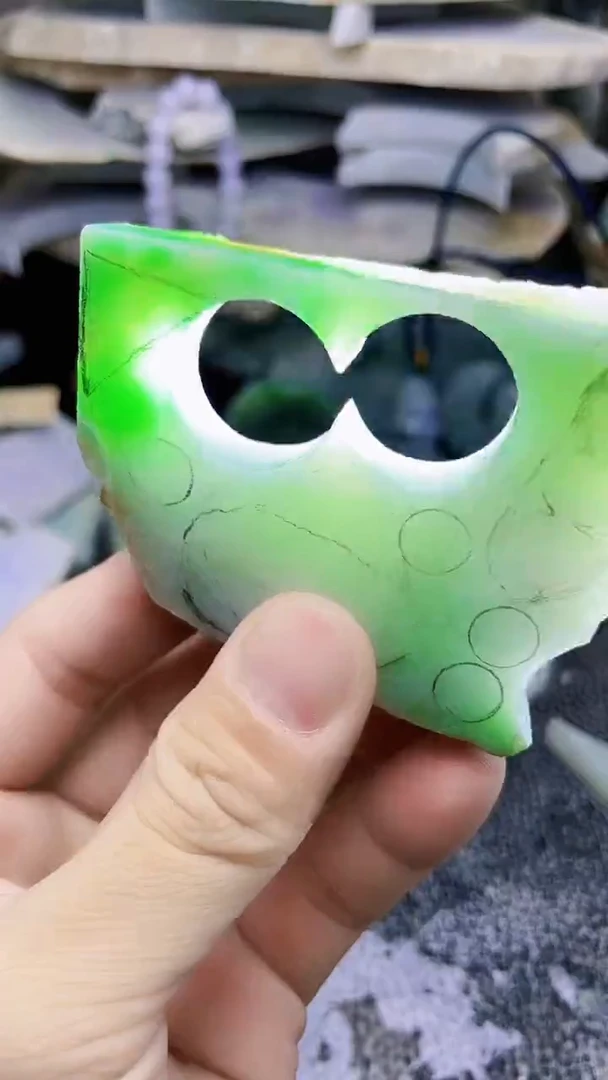 裸石翡翠天然A货翡翠板料