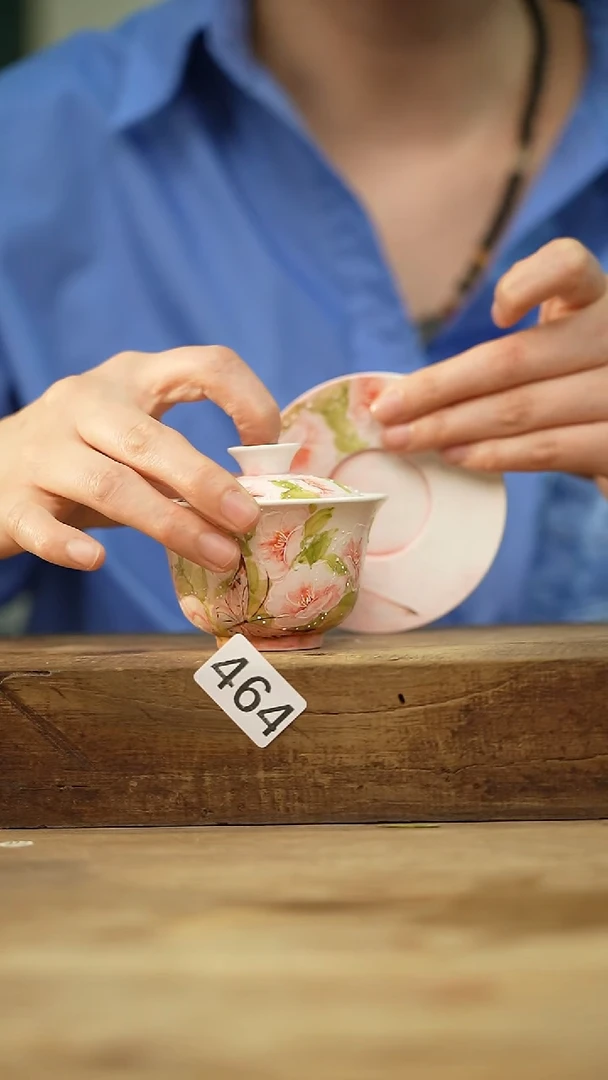 瓷片设计师手作款 手绘油画风卡通系列 十七