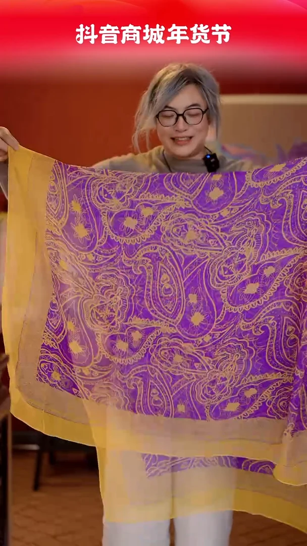 【闪购商品】织绣云帆苏绣桑蚕丝丝巾