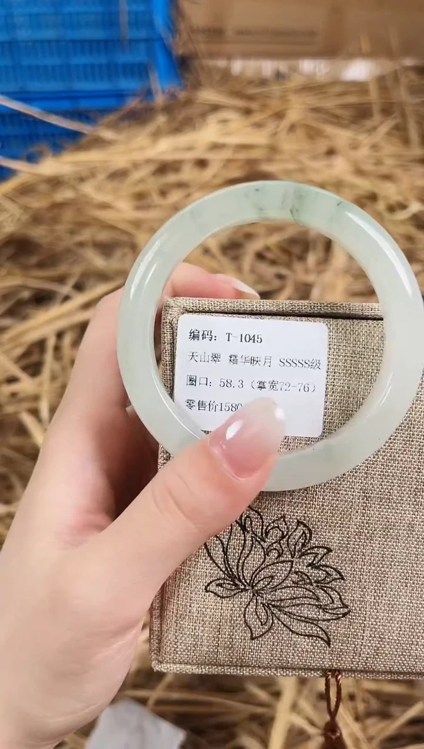 未镶嵌手镯石英质玉T1045