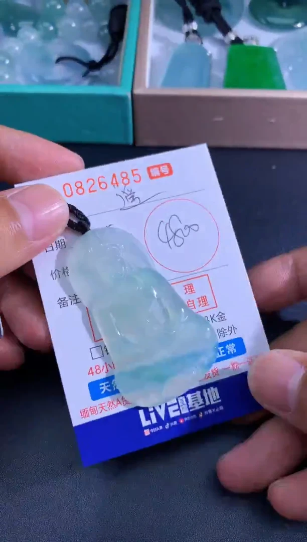 颈饰未镶嵌翡翠遥**空遥望星