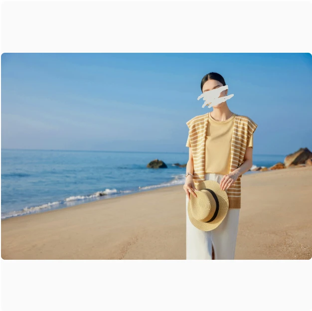 【黄色专属】女士圆领T恤 桑蚕丝短袖背心 2025新款桑蚕丝丝光棉T恤