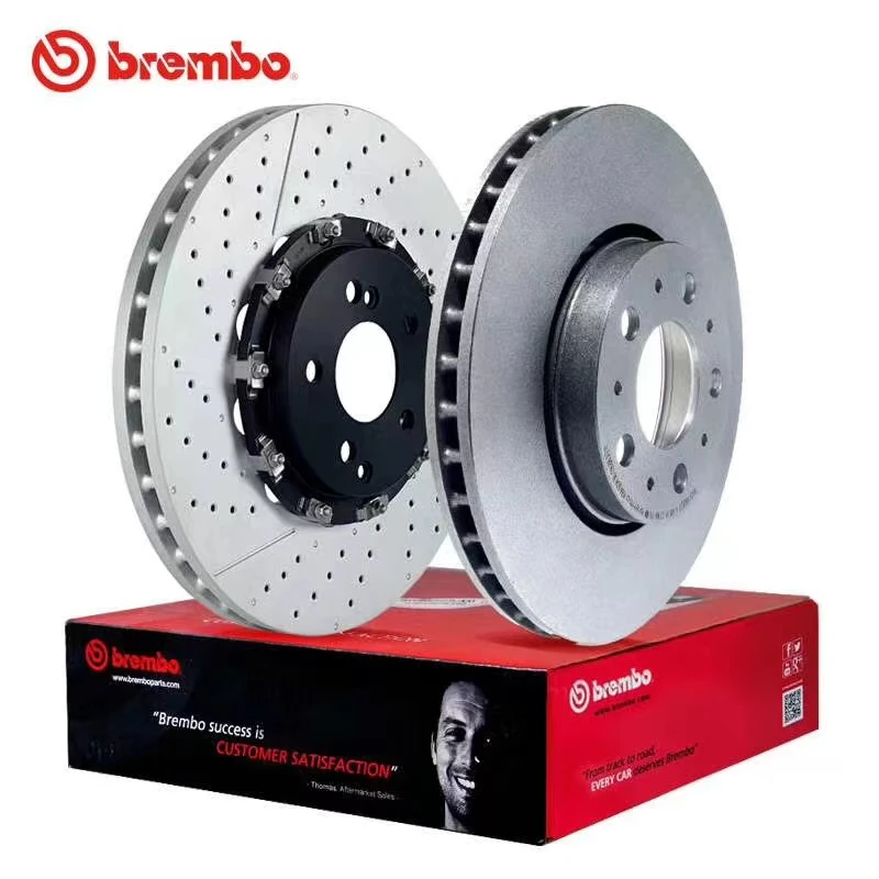 布雷博刹车盘打孔划线适配宝马奔驰大众奥迪保时捷本田丰田福特