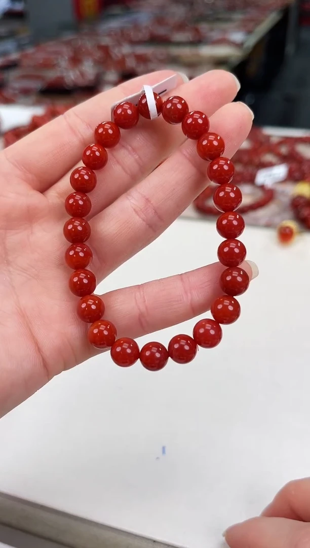 南红玛瑙保山手串7+未镶嵌一个/条