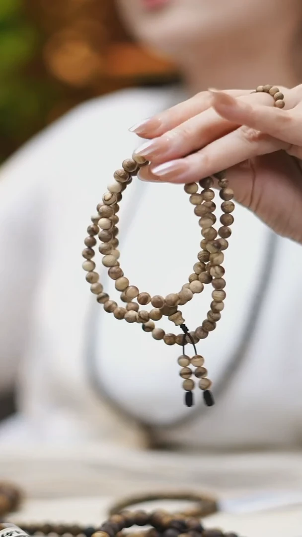 手串沉香6mm国香棋楠多圈9g+多样性发一