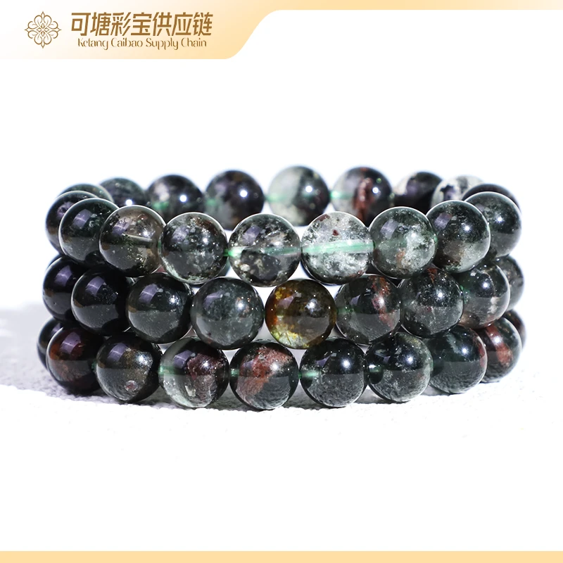 绿幽灵手串10-14m+/KTCB-3787/多样性发一件