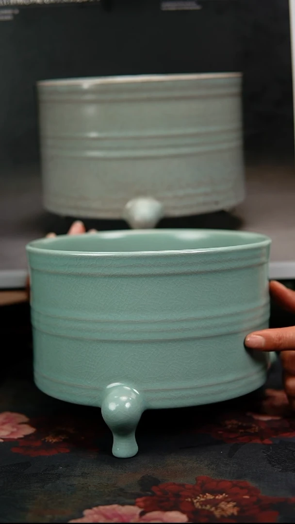 瓷片原产地原矿釉汝瓷