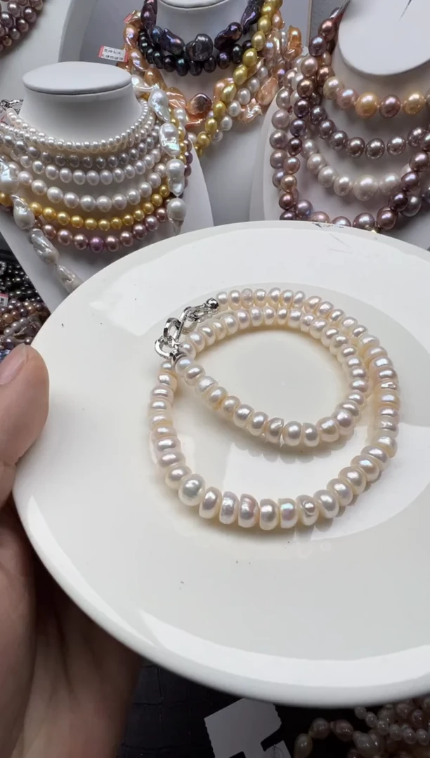 【闪购商品】淡水珍珠颈饰未镶嵌1