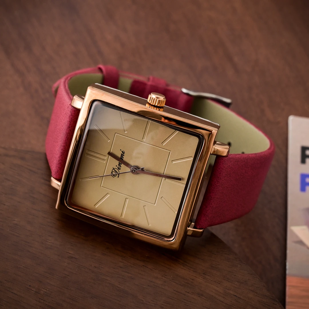 【潮名】爆款轻奢ins复古名牌女表品牌正品气质高端女表手表腕表