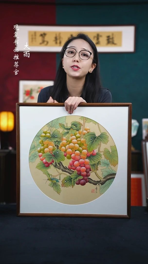 书法青石7-53*53绘画-手绘同款