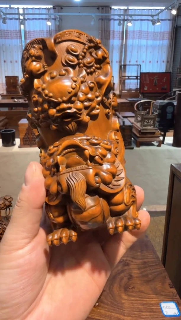 木 小叶黄杨木   笔筒  摆件
