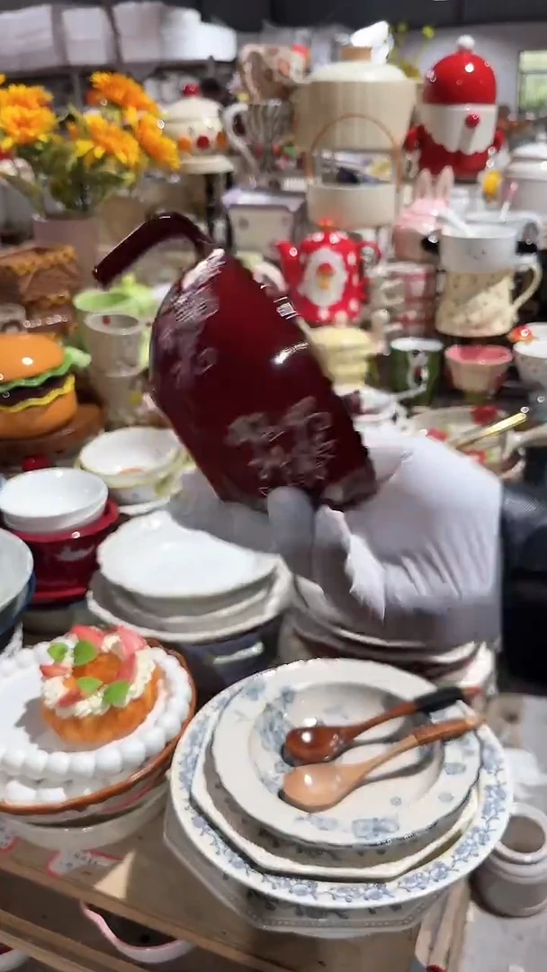陶瓷早餐杯 微瑕凑满20元包邮