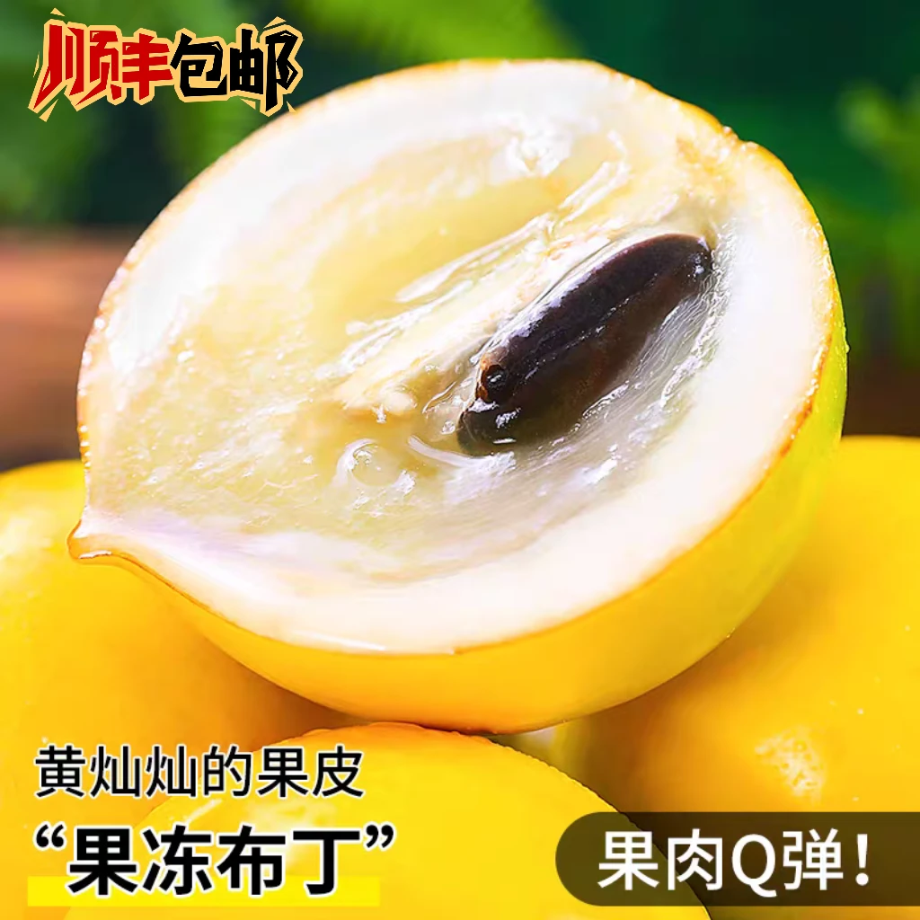 【顺丰包邮】云南冬蜜黄晶果1-4斤牛奶黄金雅美果孕妇家庭新鲜水果