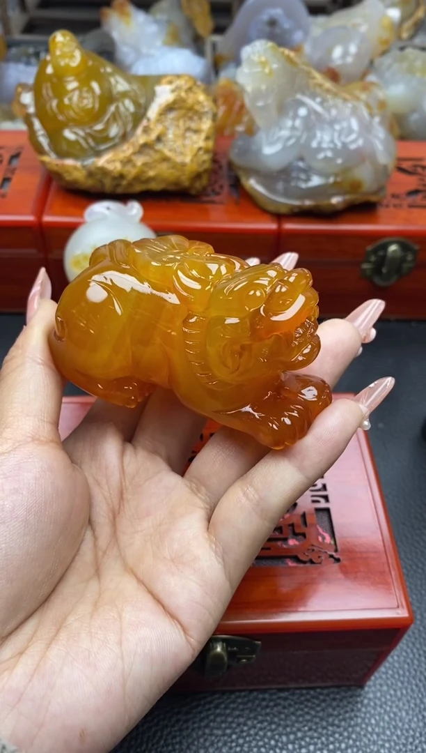 【闪购商品】玛瑙/玉髓手把未镶嵌00