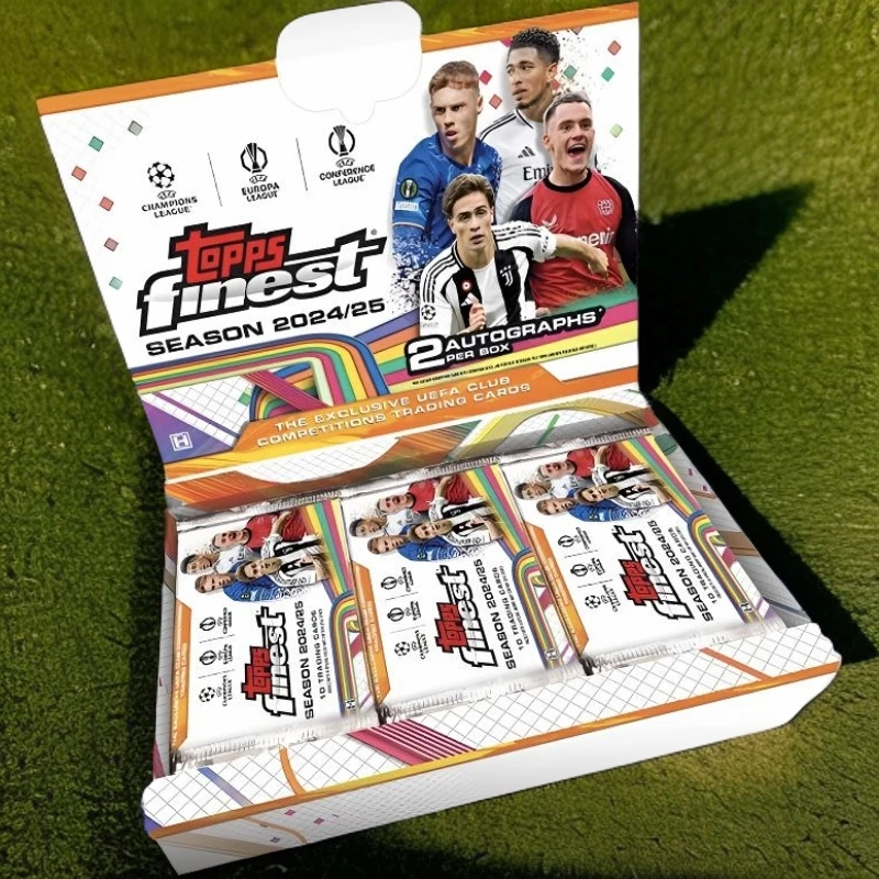 24-25 Topps 欧战 Finest Hobby 足球 球星卡盲盒 【代拆】