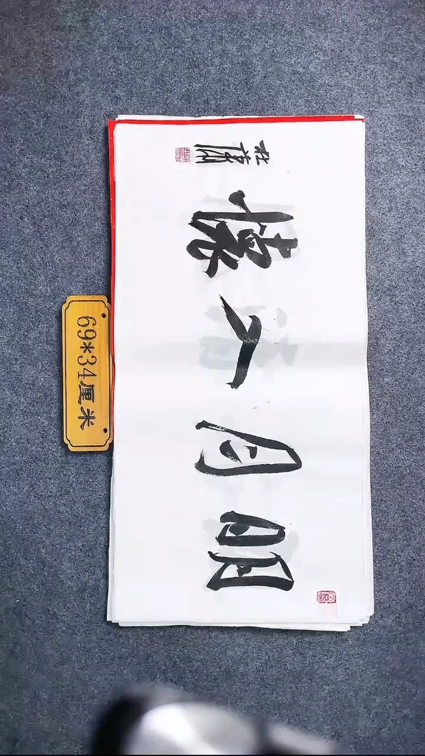 书法0038书法放大漏
