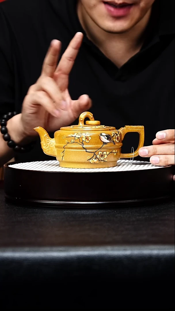 茶壶紫砂单圈手工紫砂壶