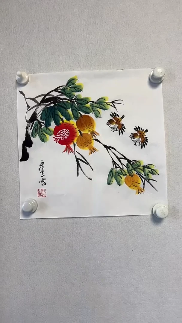 国画周彦生国画作品1