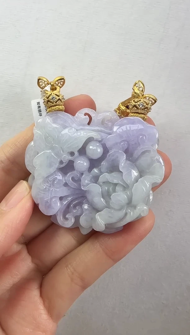 颈饰未镶嵌翡翠国风翡翠