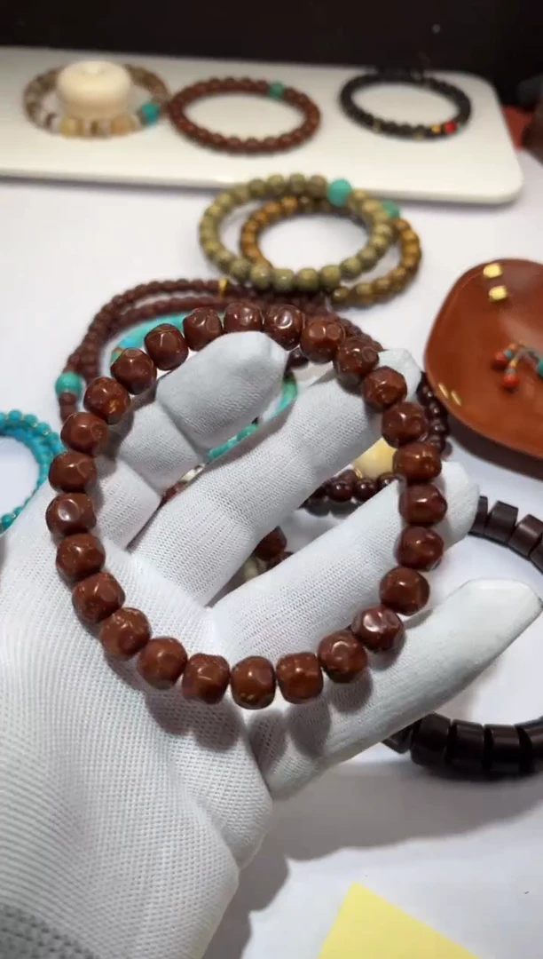 【闪购商品】紫金鼠手串实心鼠无相单圈手串