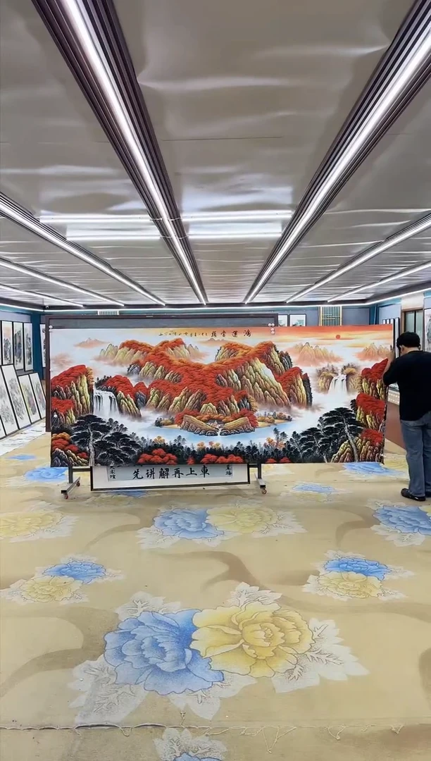 绘画DC 刘雪红-大丈二-山水国画