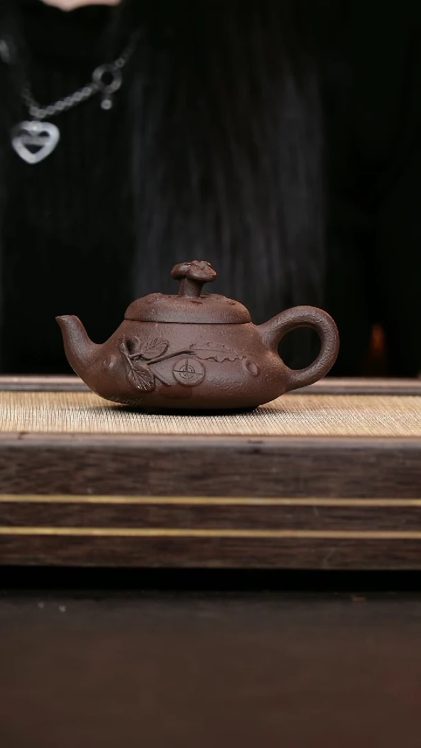 茶壶紫砂紫泥  供春壶 福利款