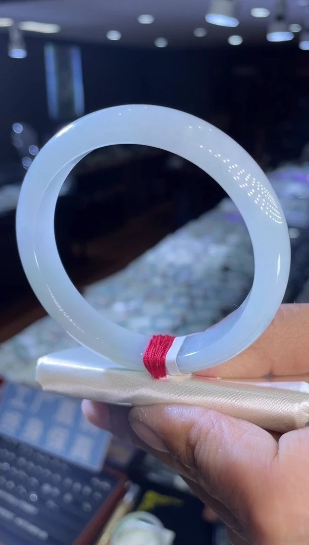 未镶嵌手镯翡翠正圈55-56