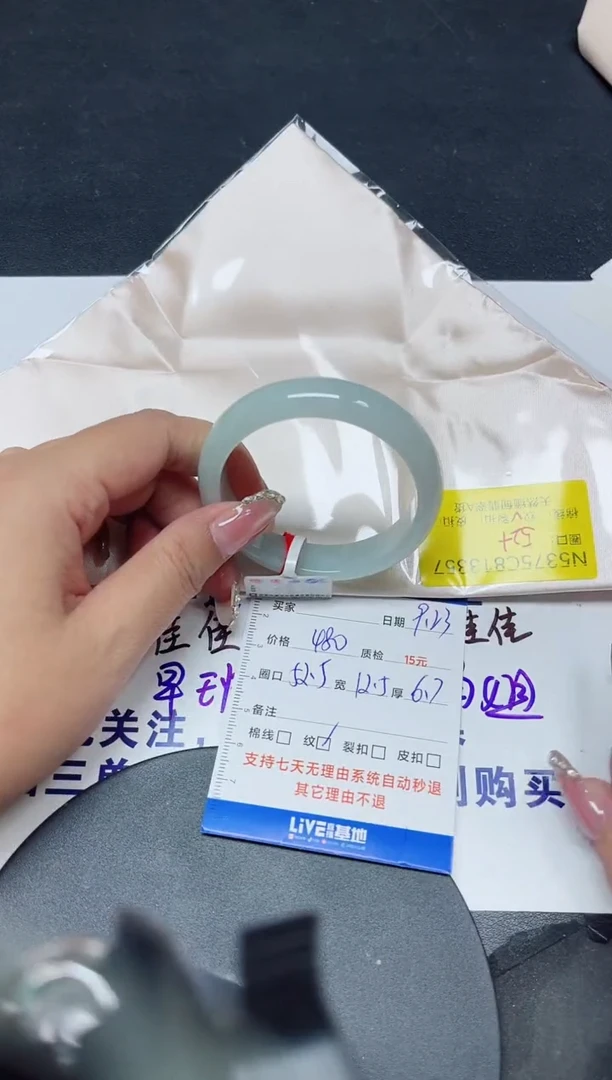 未镶嵌手镯翡翠52.5/13357