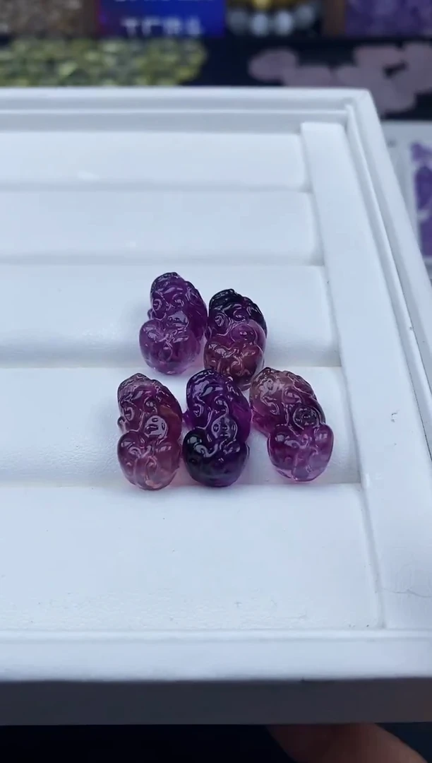 【闪购商品】萤石颈饰未镶嵌27a多样性发其一/2.20/1个