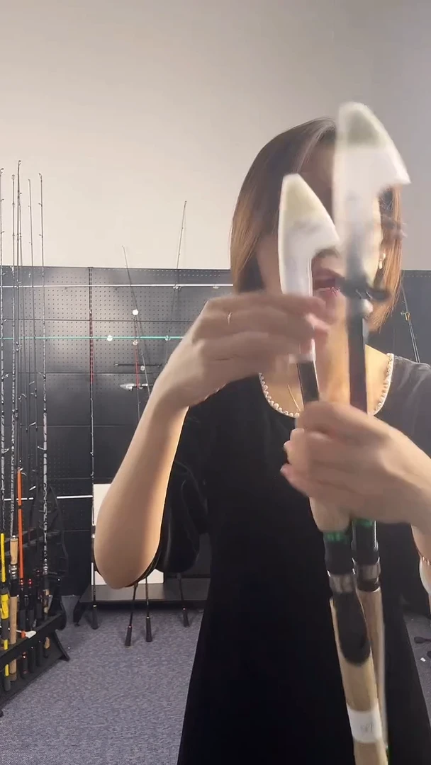 1.8m以下碳素（瑕疵杆没有售后 介意勿拍）DML1.8米直柄