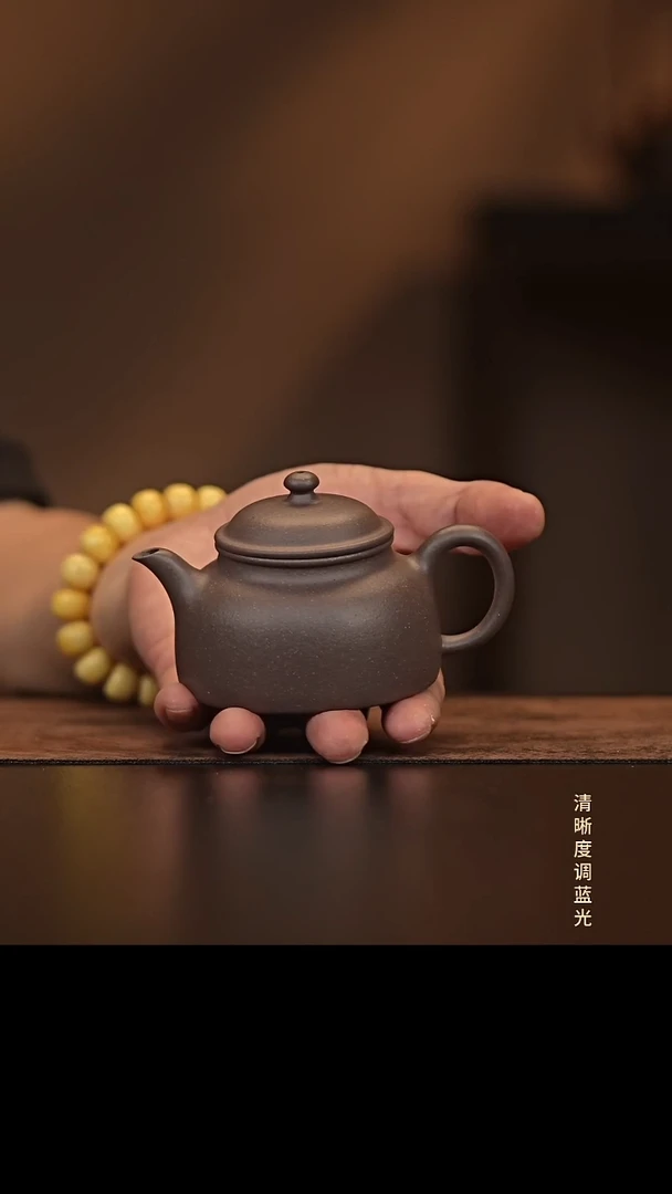 允禾斋  紫砂壶  怀颖  天青