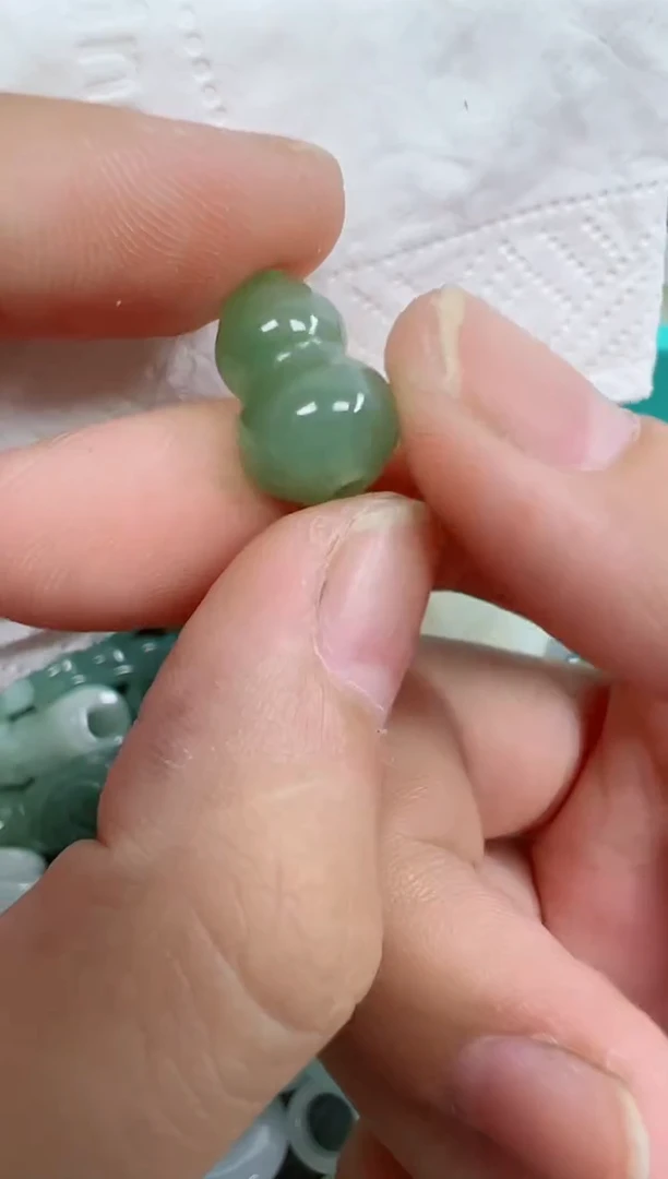 散珠翡翠74号链接，A货翡翠