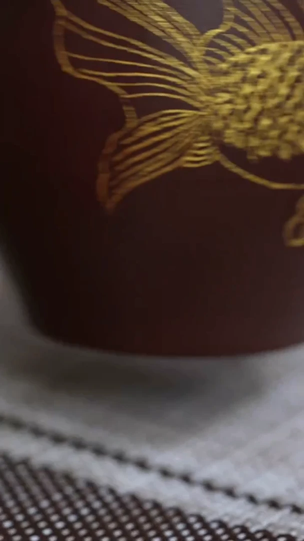 茶壶紫砂茄皮紫泥无忧铃铛杯170cc