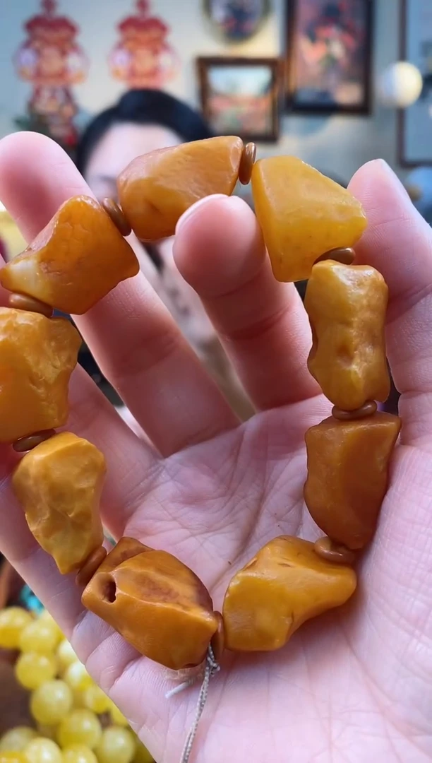 【闪购商品】琥珀手串未镶嵌手串