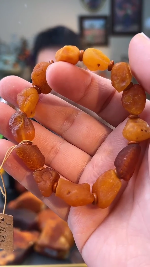 手串琥珀未镶嵌手串