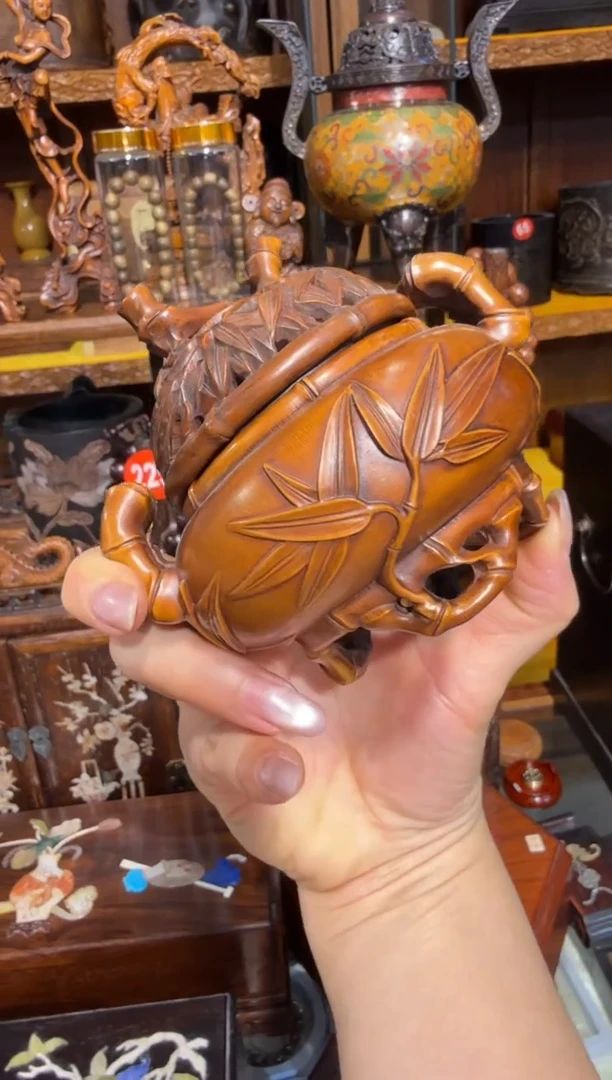 木黄杨竹子香炉398...88888