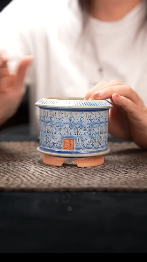 9-16-080花盆口径7.5瑕