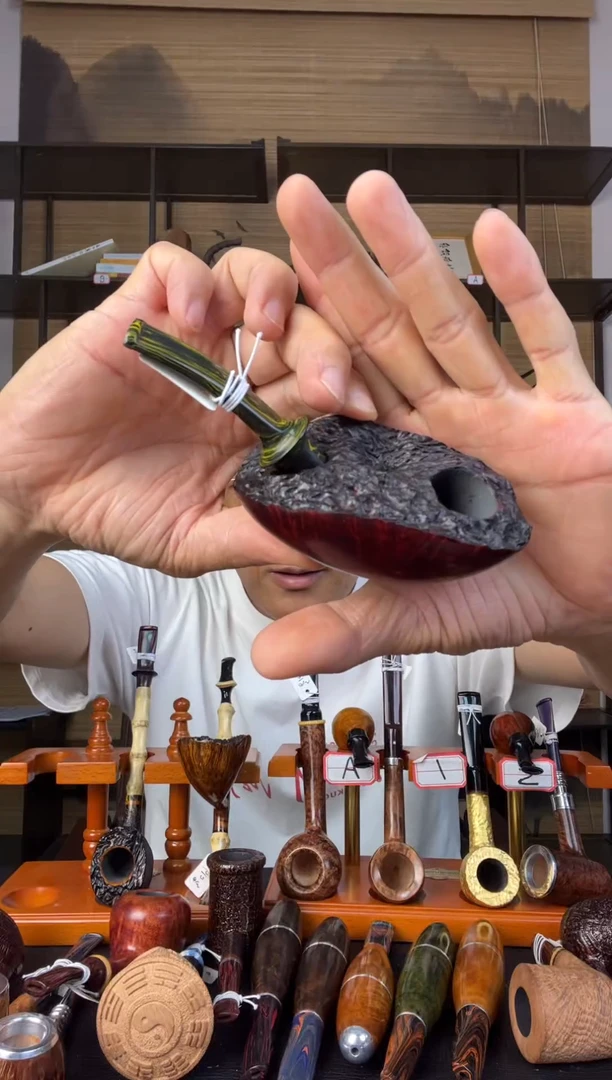 石楠木纯手工意大利石楠木烟斗