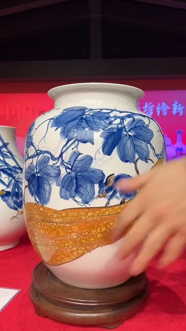 其他崔景哲-瓷器-C大-金玉满堂