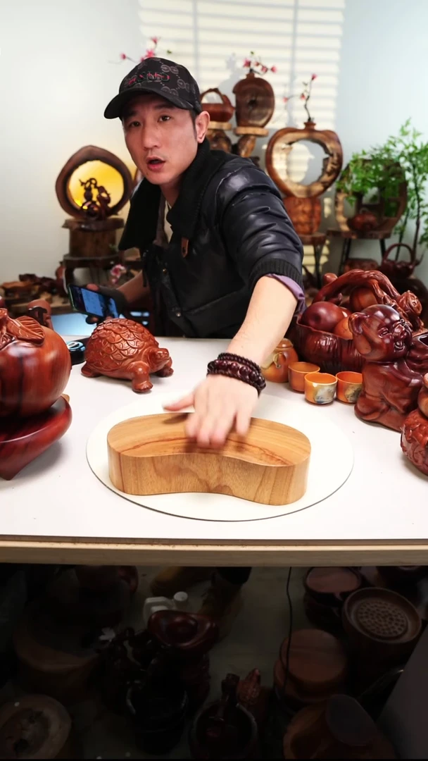 木烟****情A26香樟木摆件/底座