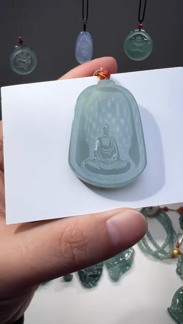 吊坠(不含链)未镶嵌翡翠悟道