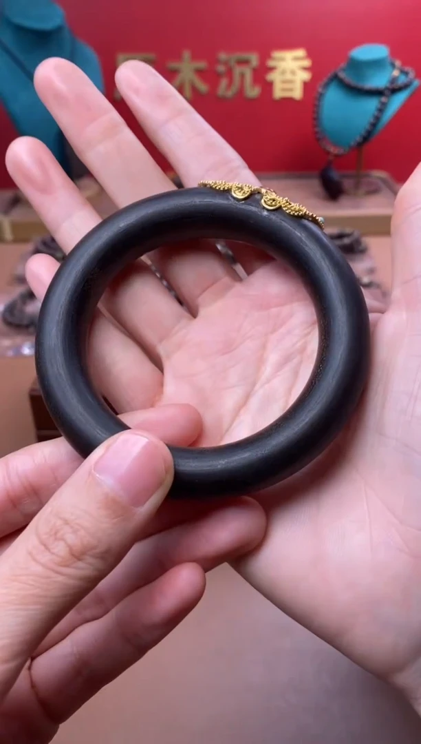 【闪购商品】沉香木手串Y白棋手镯设计随型PG00102300