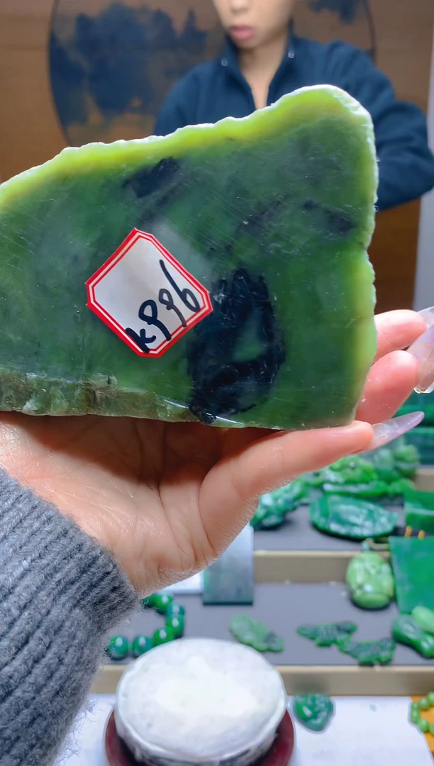 【闪购商品】和田玉（碧玉）珠宝半成品未镶嵌1