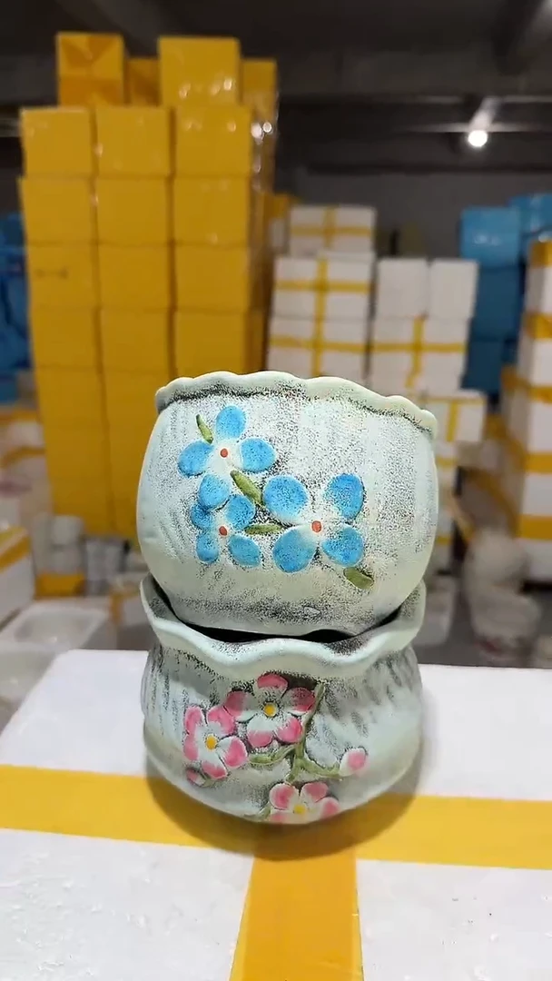 高温陶瓷花盆+Q521