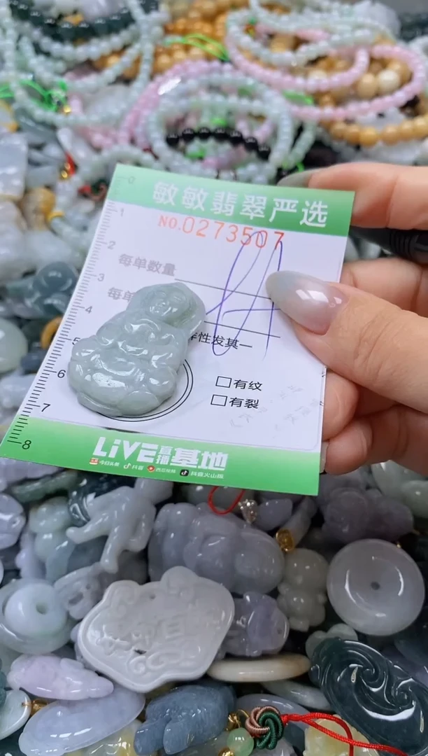 翡翠未镶嵌颈饰闪购0273507