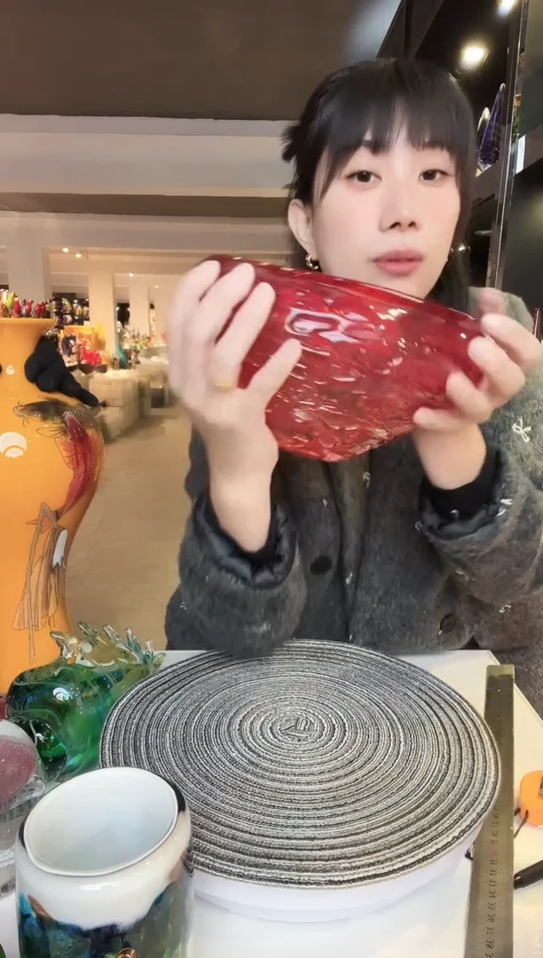 【闪购商品】茶盏琉璃摆件家居摆件