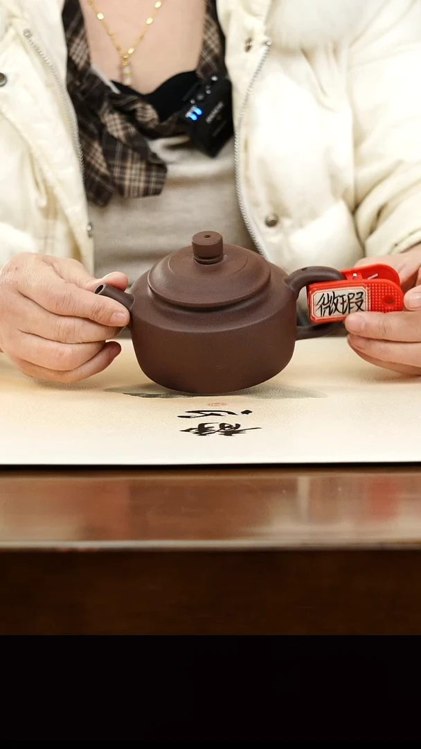 茶壶紫砂宜兴紫砂壶孤品微瑕