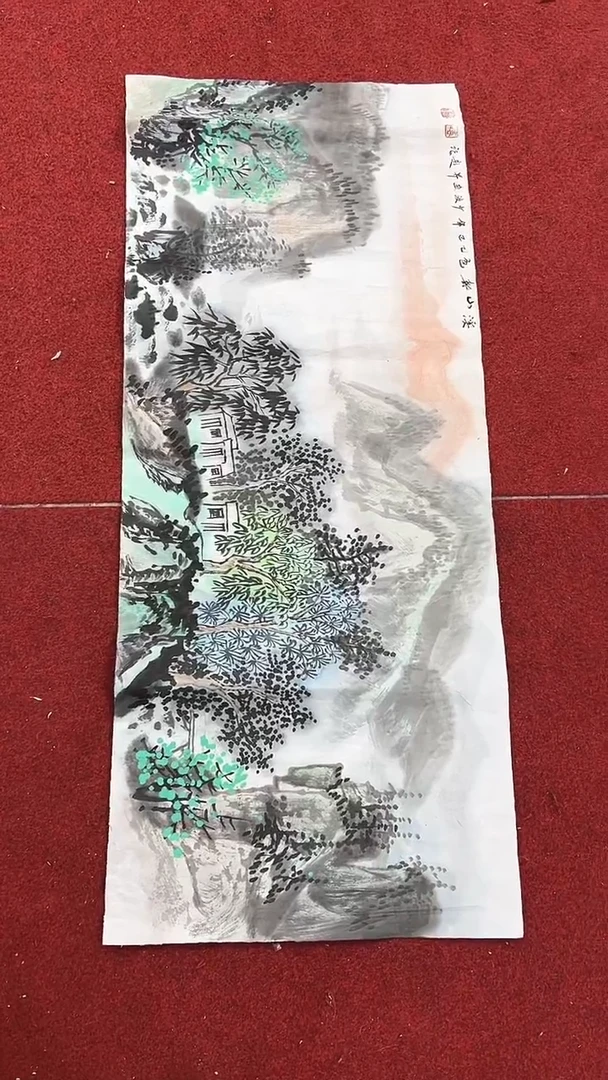 国画卢少波/国画/山水