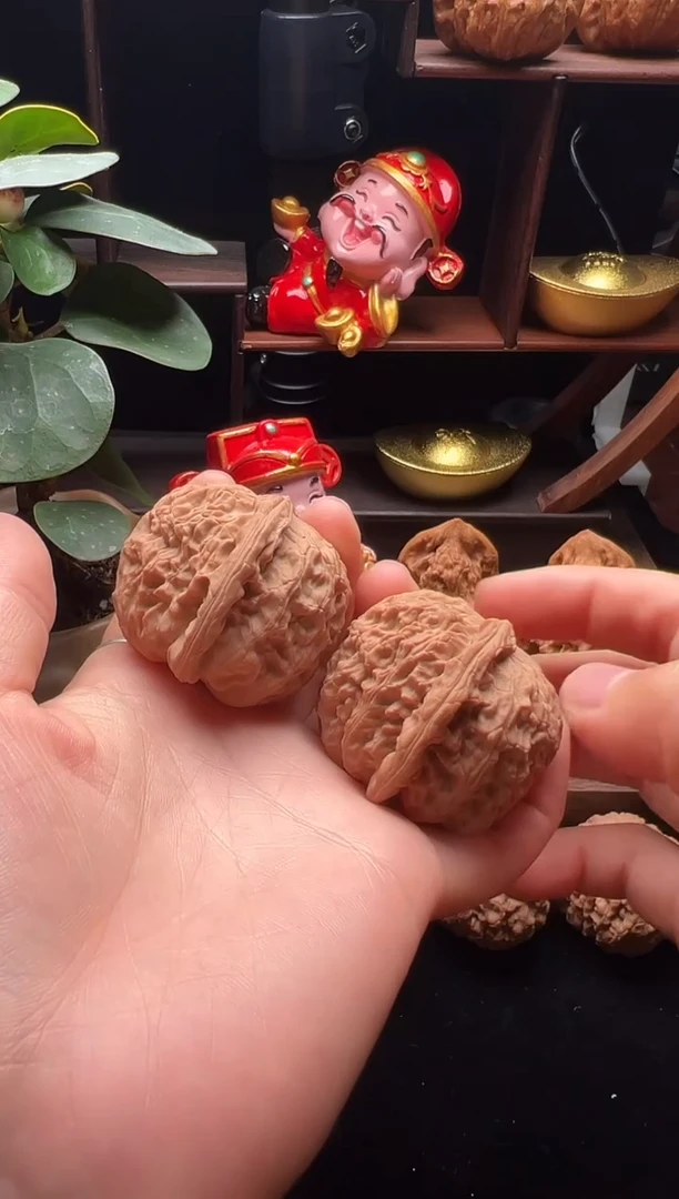 把件文玩核桃全品白狮子41